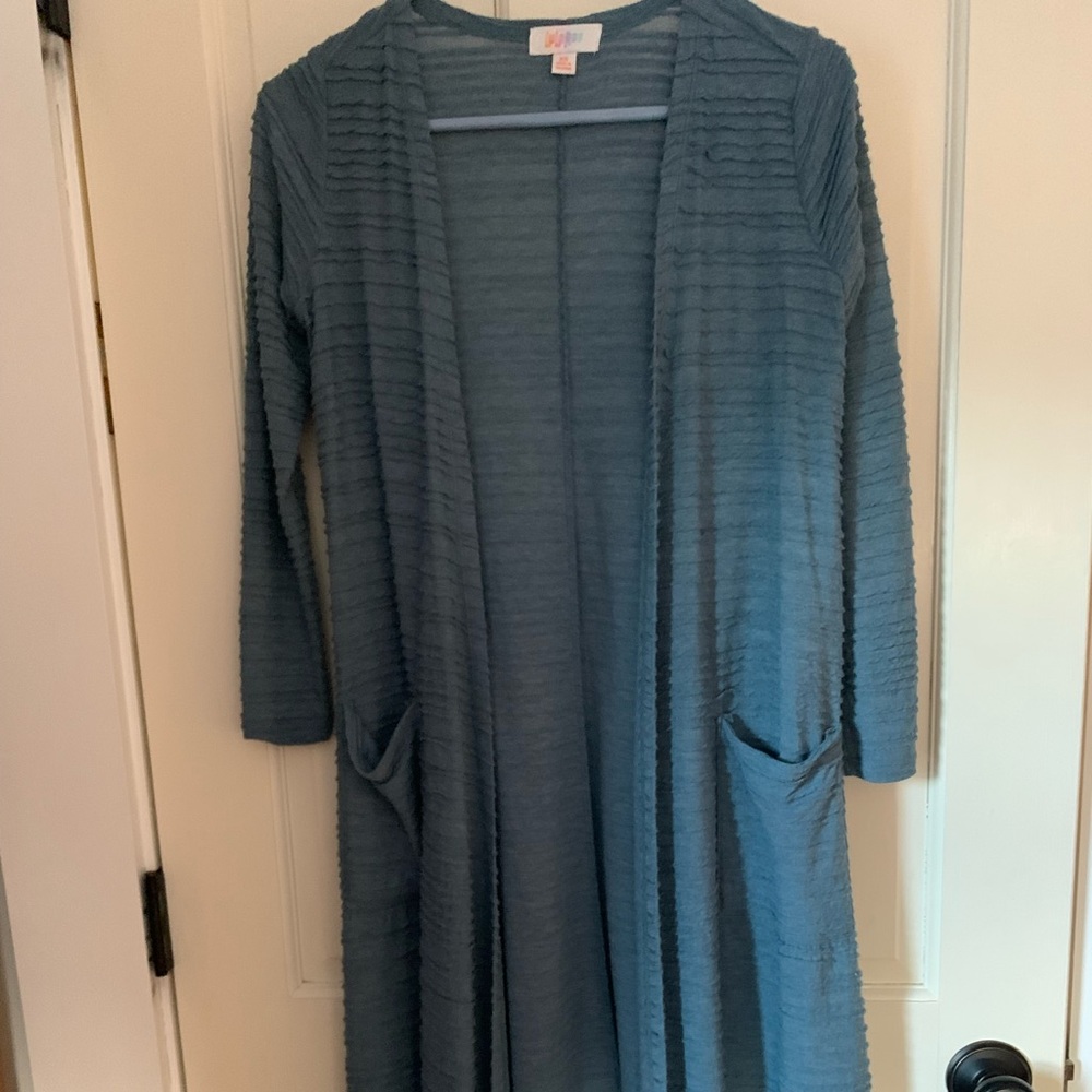 Like new Lularoe cotton lightweight duster XS